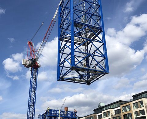 Bennetts Cranes Chelsea Creek Raimondi LR213 base lowered by LR273