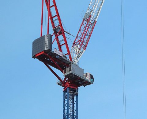 Tower crane in London
