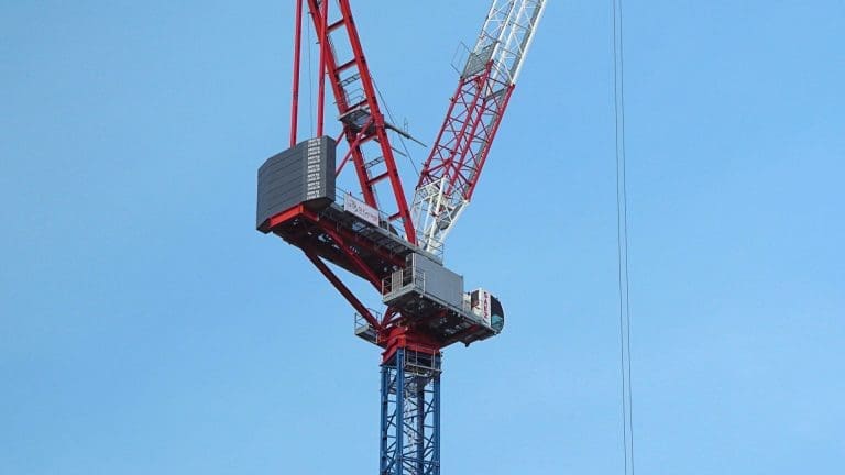 Tower crane in London
