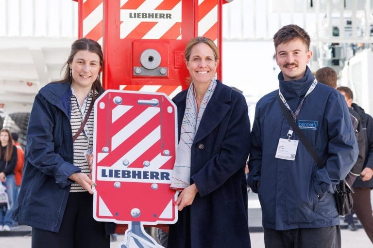Bauma 2025 Liebherr signing